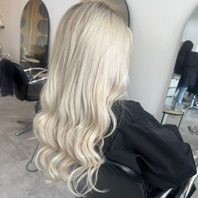 Tape-in hair extensions salon London