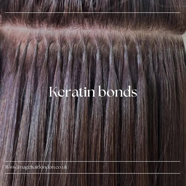 Keratin Bonds Hair Extensions Image London