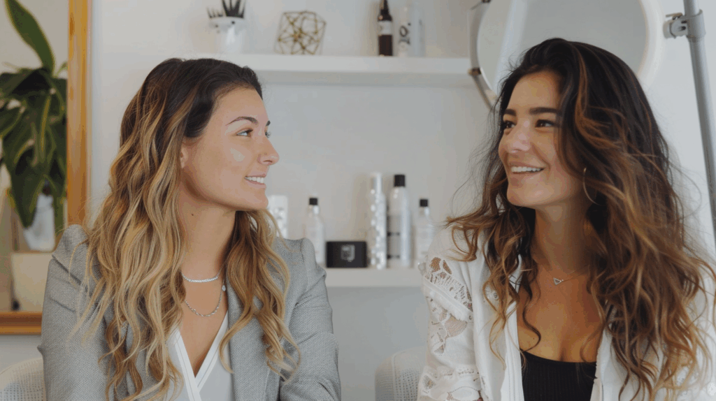 Temporary vs Permanent hair Extensions