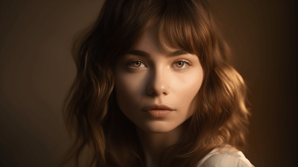 Image of woman with Wispy Bangs
