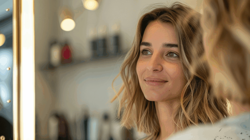 Image of a woman with Final Thoughts of Balayage and Highlights