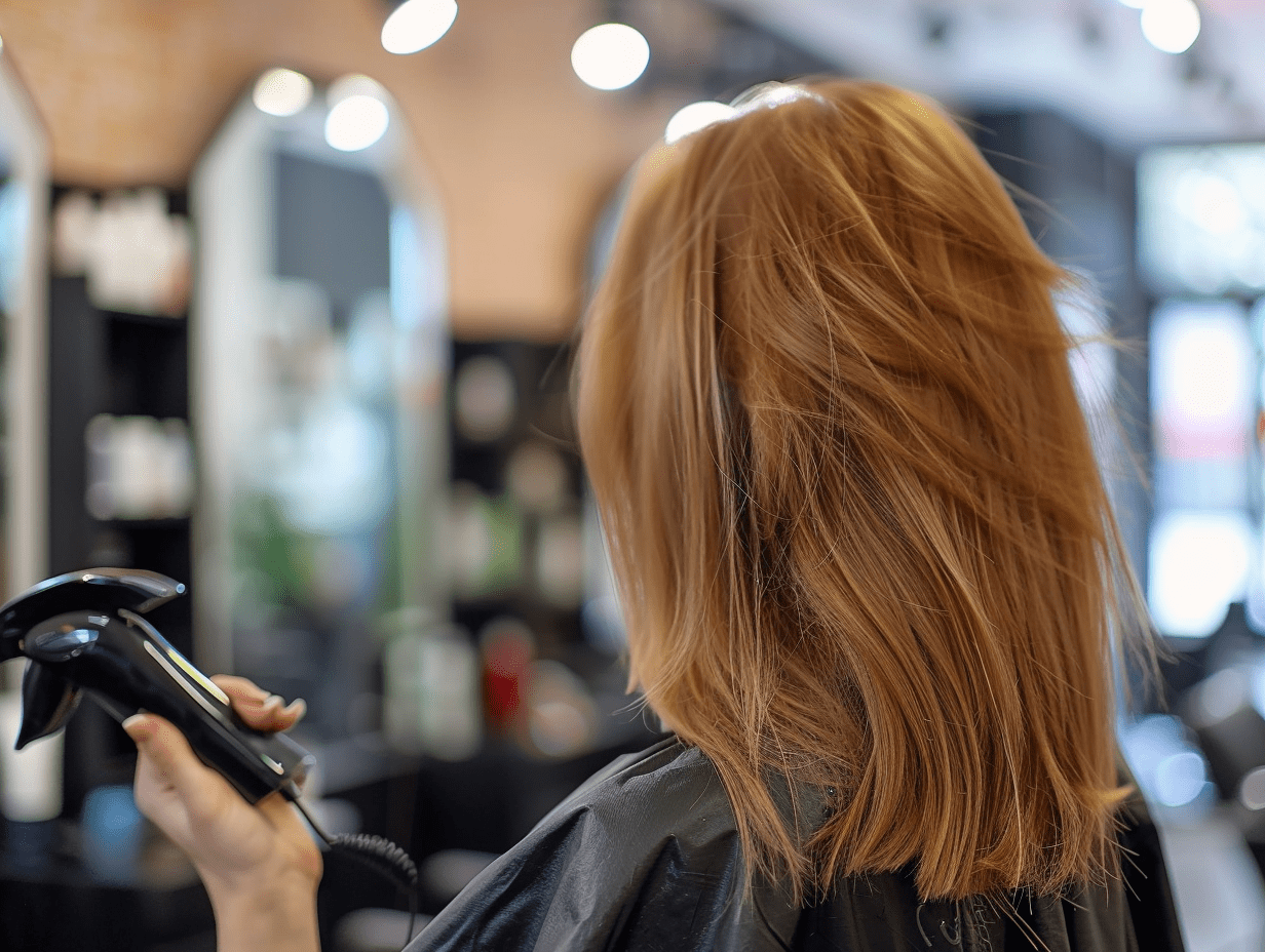 Ladies cut and blowdry with a repair treatment for healthier-looking shine and smoothness.