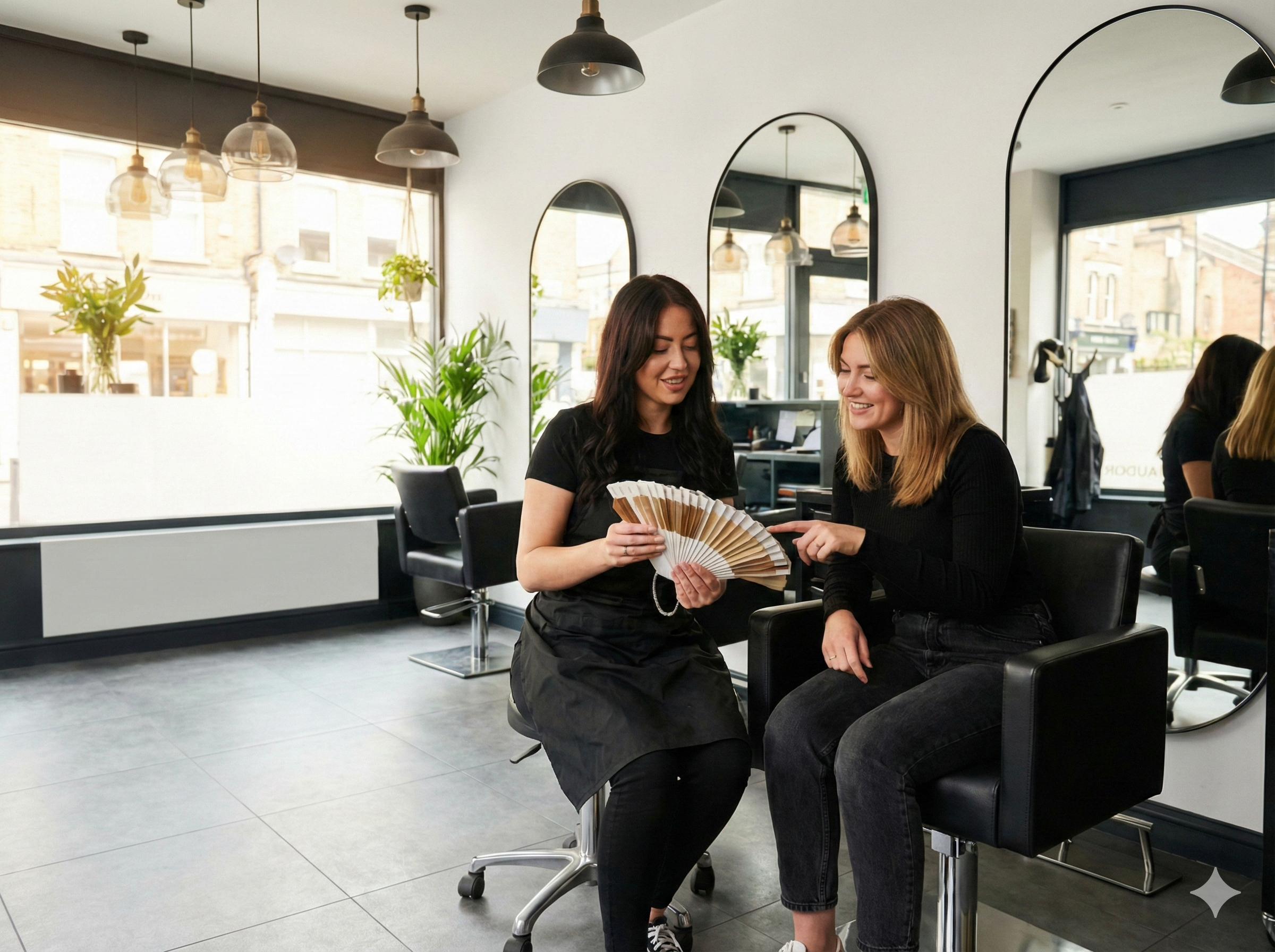 Blonde colour consultation at Image London in South London